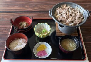 バラ焼き定食